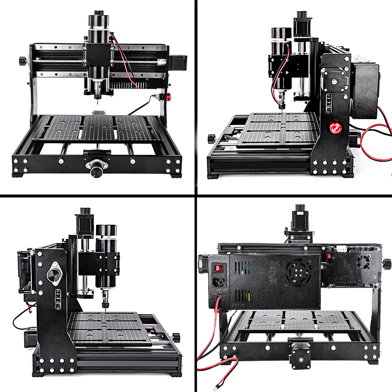 500W Spindle 3020 Plus Small CNC Router Machine Home DIY Metal Carving Cutting Mini CNC Router Machine  For Wood