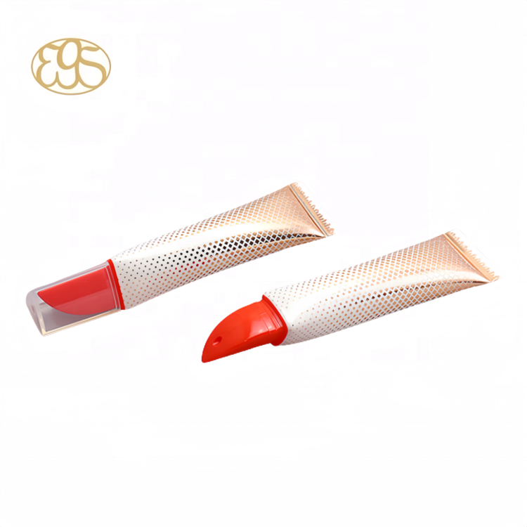 16 mm diameter Mascara Tube with mascara brush and wiper PCR PE PP in transparent color cosmetic plastic lip gloss tube