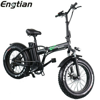 Chinese Engtian mini  cheaper safe fast 350w Moped Electric Bicycle Electric Bike Foldable  e scooter kids scooters