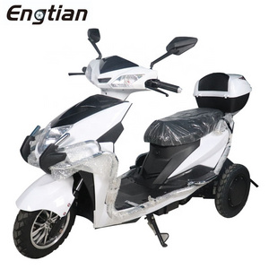 China Wuxi 1500W Electronic Motorcycle 72V 3 Wheel Moto Electric Scooter Three Wheeler