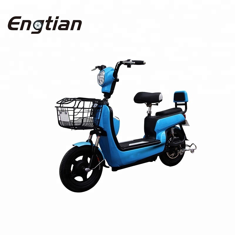 2021 New 350w Electric Moped Motorcycle/electric Pedal Moped/best Electric Scooter for Adults 48V 6-8H