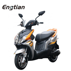 Luxury 1000w li-ion battery 2 wheel electric scooter/electric moped with pedals