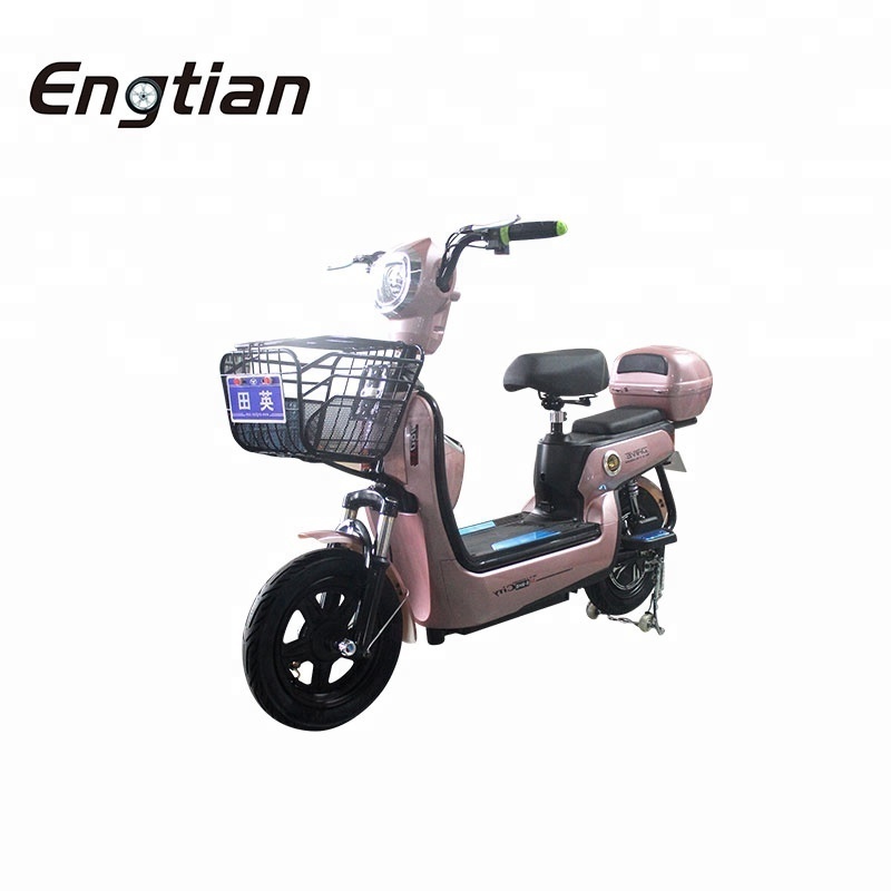 2021 New 350w Electric Moped Motorcycle/electric Pedal Moped/best Electric Scooter for Adults 48V 6-8H