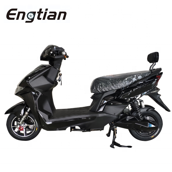 Luxury 1000w li-ion battery 2 wheel electric scooter/electric moped with pedals