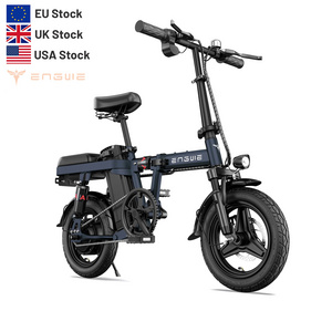 ENGWE T14 Electric Off Road Bike Foldable 14inch Fat Tyre Electric Bicycle 2 Wheel Electric City Bicycle