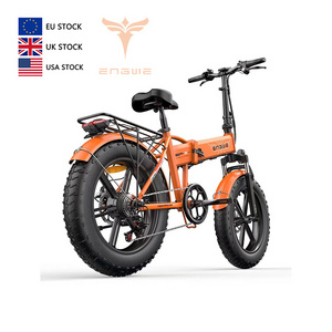 EU Warehouse ENGWE Ep-2PRO Folding Electric Bike 20 Inch Fat Tire E-bike for Adults 750W Electric Hybrid Bike