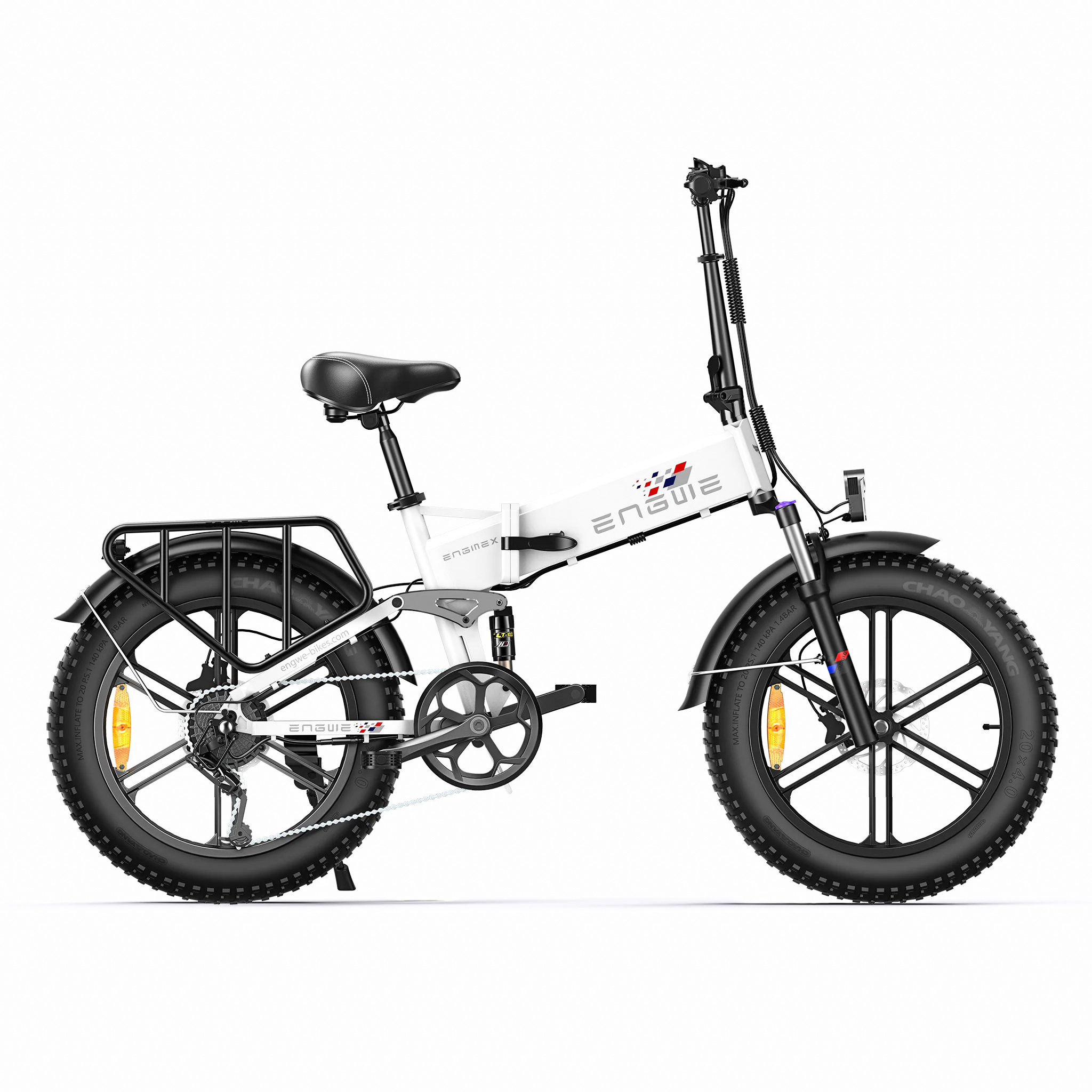 ENGWE ENGINE X 250W Foldable Ebike 13Ah 25km/h Electric Motor Bike 48V Fat Tire Bicycle