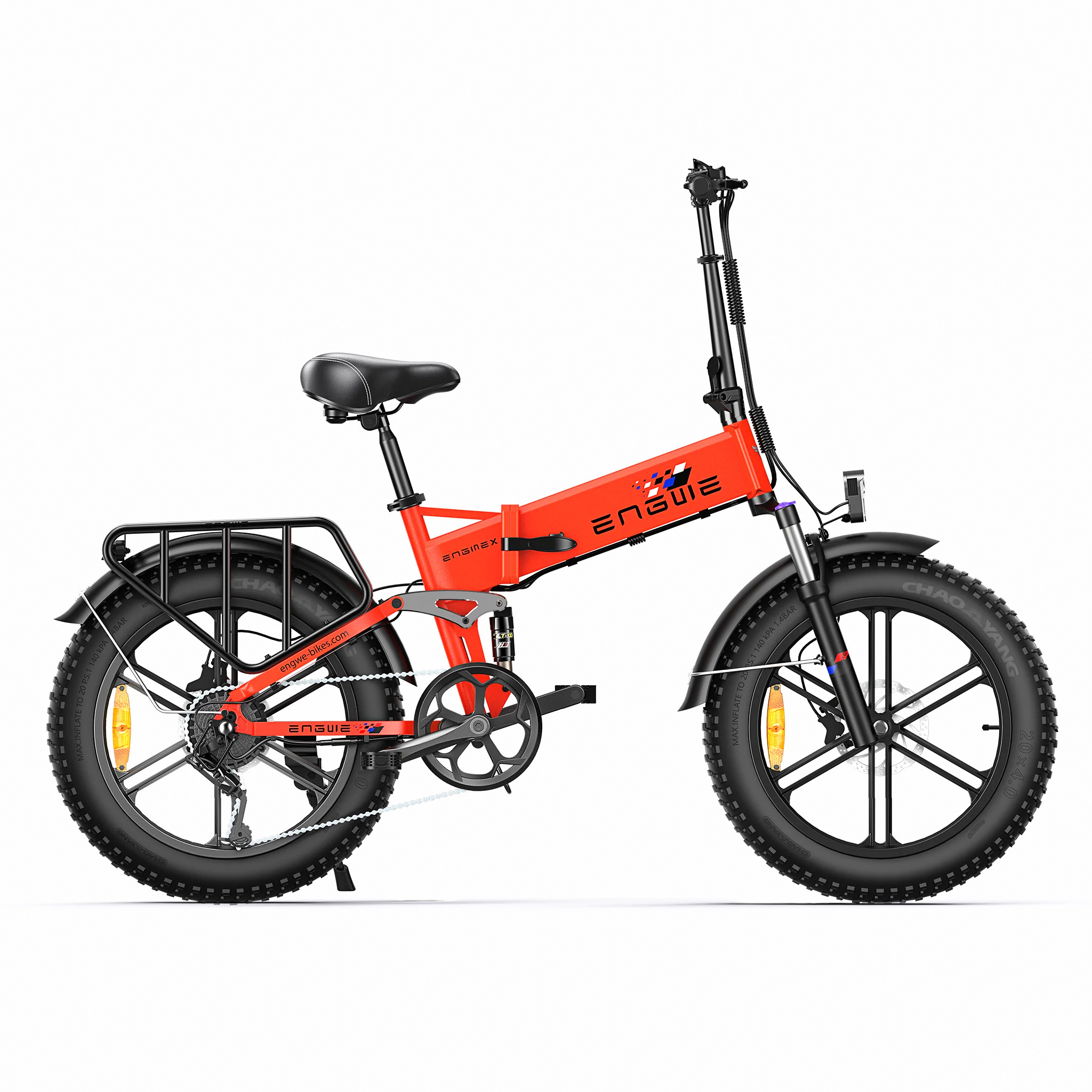 ENGWE ENGINE X 250W Foldable Ebike 13Ah 25km/h Electric Motor Bike 48V Fat Tire Bicycle