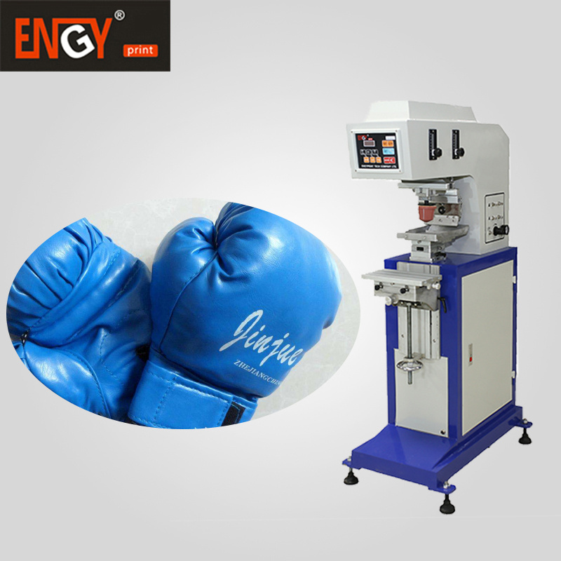 Boxing gloves tampo pad printing machine /1 color box set pad printer /single color glove pad printing