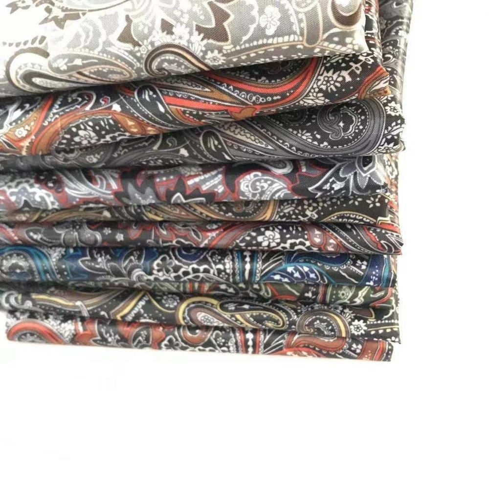 190T Printed Taffeta  Lining Fabric 46gsm For Garment Thousands Pattern