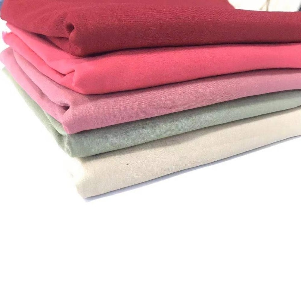 Plain Toko Fabric NR LAMLAM Spandex Stretch Bengaline Fabric Pants Nylon Rayon Fabric