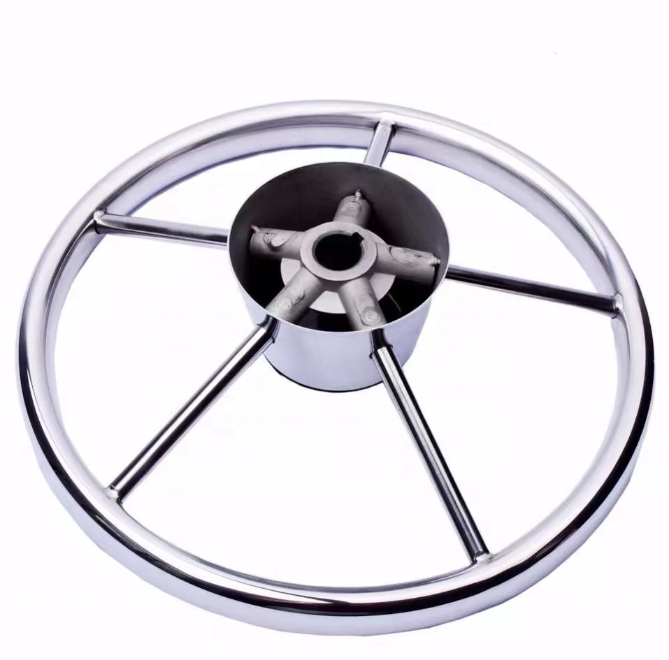 Boat Accessories Marine Stainless Steel Steering Wheel