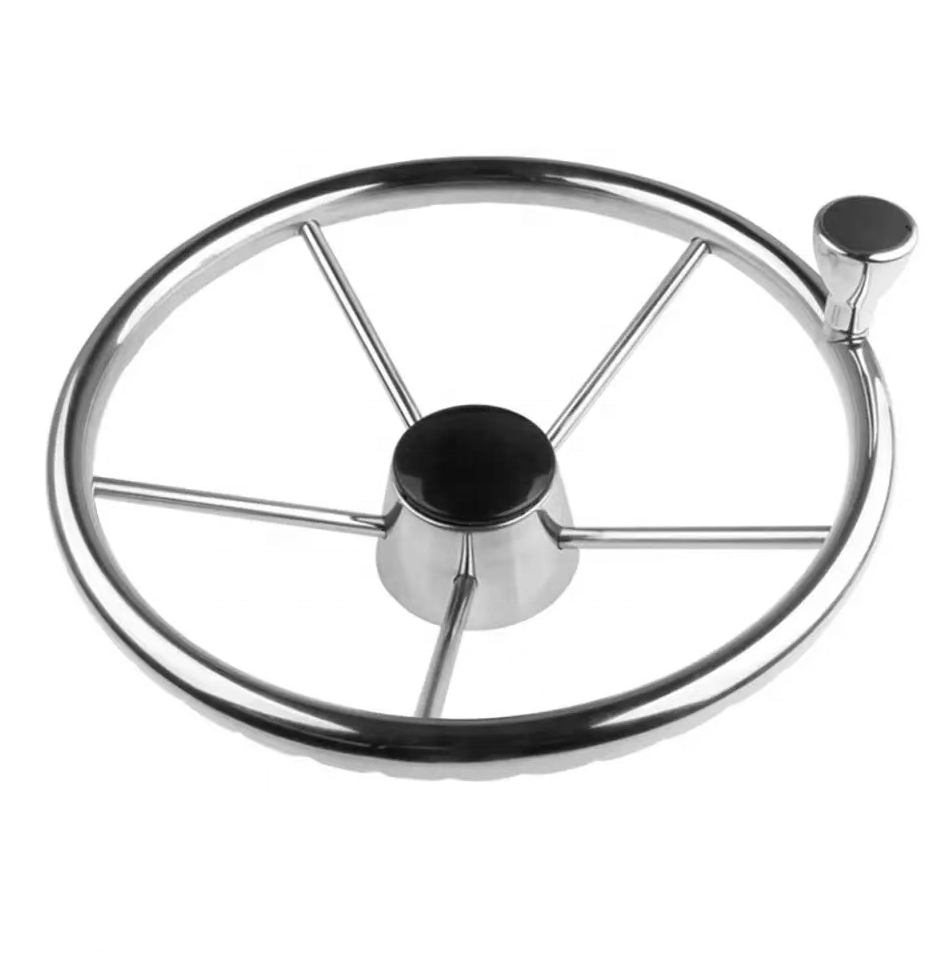 Boat Accessories Marine Stainless Steel Steering Wheel