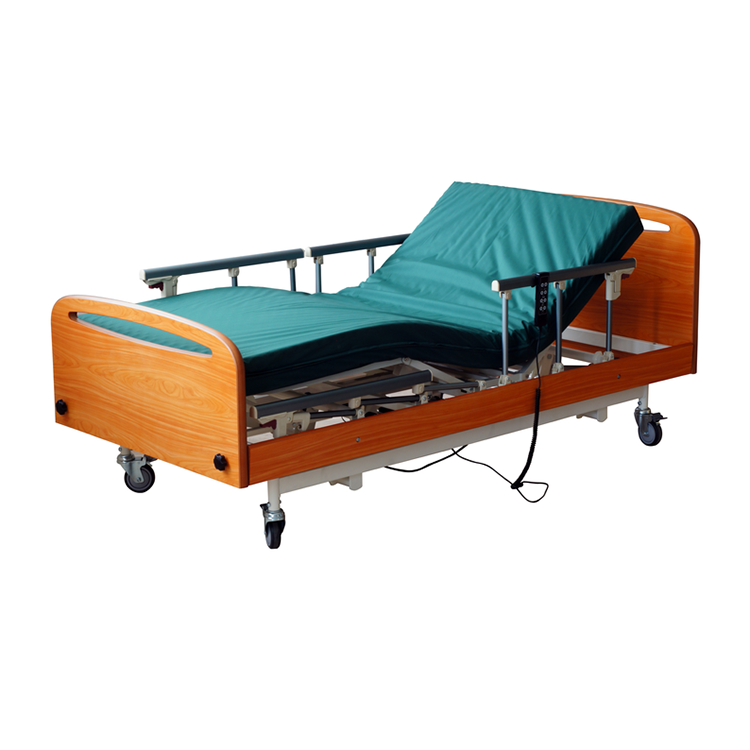 ENB-301C Wooden Nursing Adjustable Home Use Care Bed3 Function Electric Home Care Bed for Elder