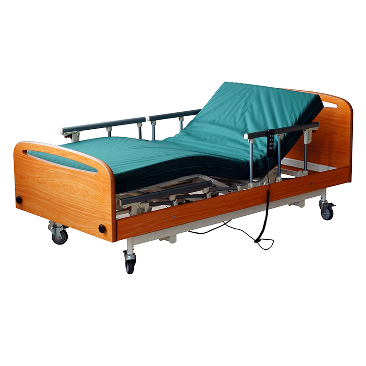 ENB-301C Wooden Nursing Adjustable Home Use Care Bed3 Function Electric Home Care Bed for Elder