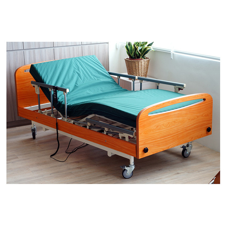 ENB-301C Wooden Nursing Adjustable Home Use Care Bed3 Function Electric Home Care Bed for Elder