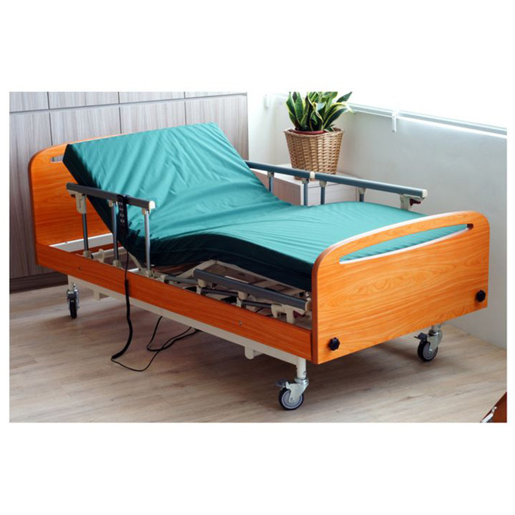 ENB-301C Wooden Nursing Adjustable Home Use Care Bed3 Function Electric Home Care Bed for Elder