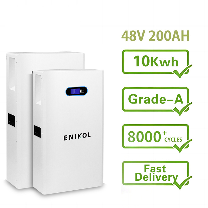 Solar Wall-Mounted 10kwh Powerwall 5kwh Home 48v Lithium Battery 100ah 200ah 48v battery lifepo4