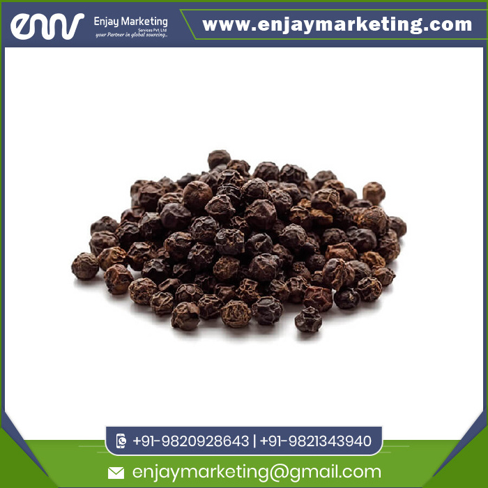 Bulk Export of  Whole Black Pepper Spices at Market Price - Enjay Marketing