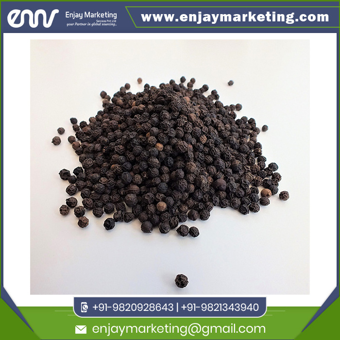 Bulk Export of  Whole Black Pepper Spices at Market Price - Enjay Marketing