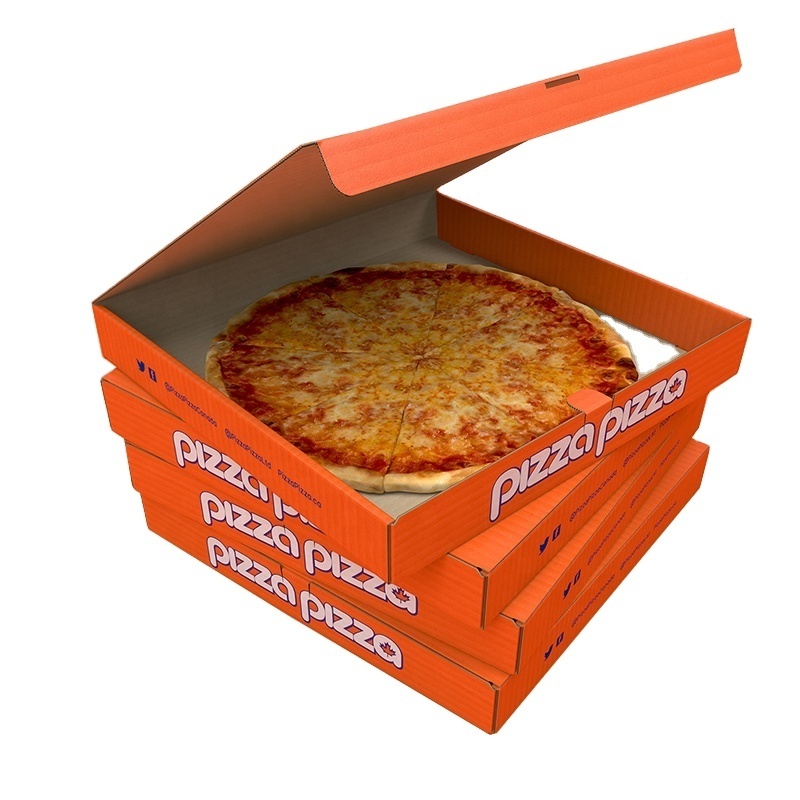 Wholesale pink Pizza Box Package Carton Supplier Custom Design Printed Packing Pizza Boxes With Your Own Logo