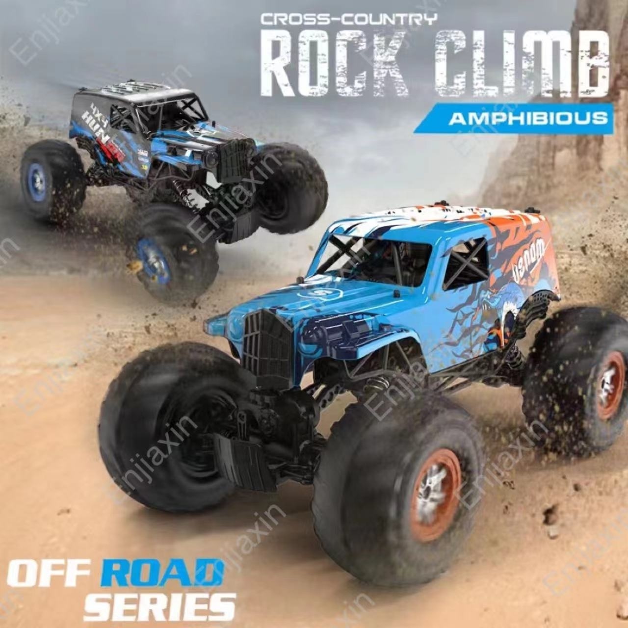 2.4G Rc Climb car amphibious solid gear diff off-road tires rc wall climbing remote control stunt race RC car with li-po battery