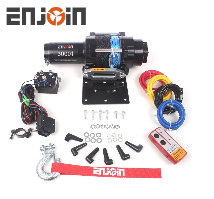 ENJOIN (H Type) 2500Lbs- 4500Lbs Electric Winch 12 Volt/ 24 Volt