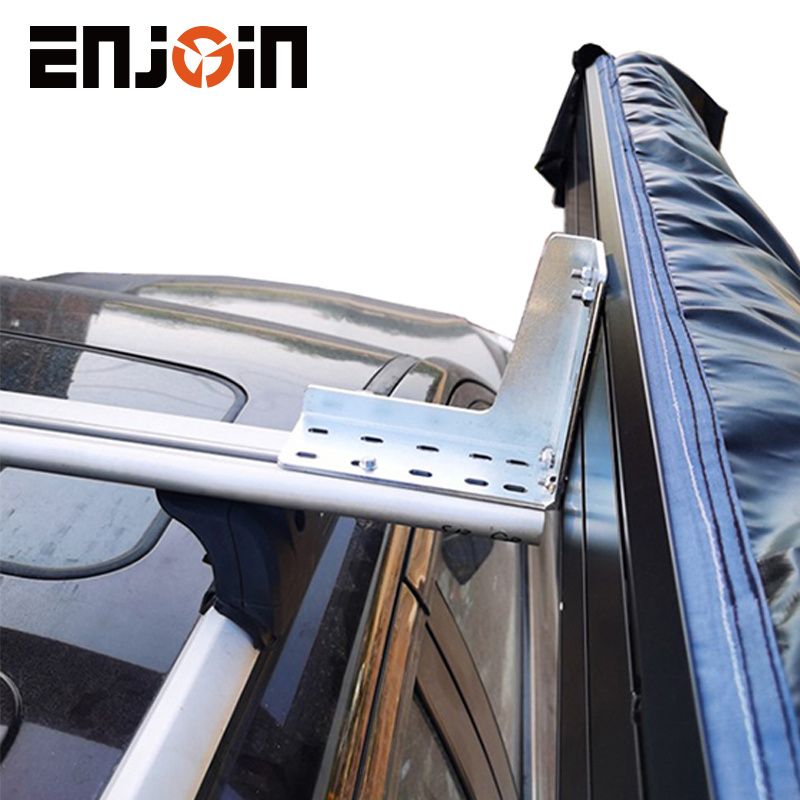 ENJOIN Car Awning Side Pole Foxwing 270 Awning Free Standing 2.5M Car Side Awning for Canvas