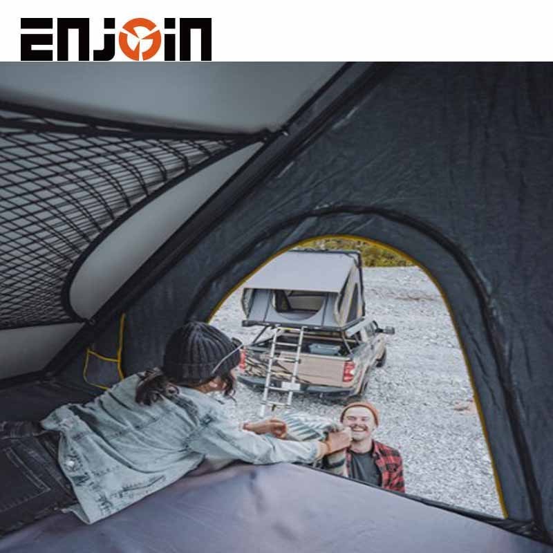 ENJOIN  Hot Sale Outdoor 4 Wheel Deluxe Car Roof Top Tent For Camping