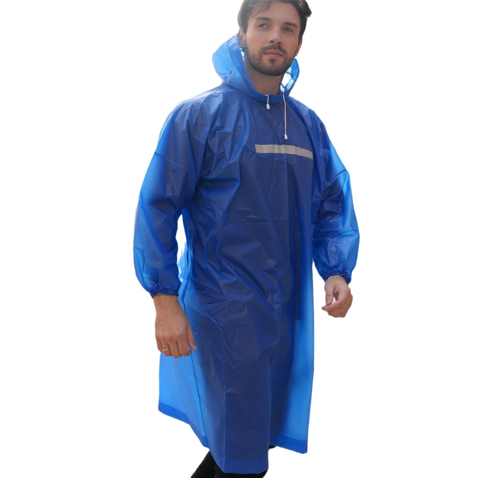 Raincoat plastic transparent on sale