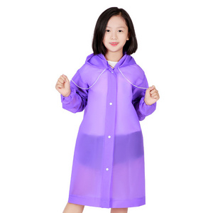 Kids Raincoats Waterproof Rainsuit Rain Jacket Toddler Rainwear Poncho For Girls Boys 2-12 Years