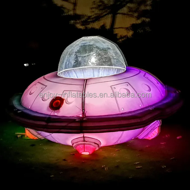 Ceiling Science Exhibition Hall Decoration Inflatable Alien Flying Saucer Models,Giant Inflatable Ufo