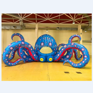 Giant Stage Party Decoration Inflatable Octopus Tentacle Dj Booth Tent