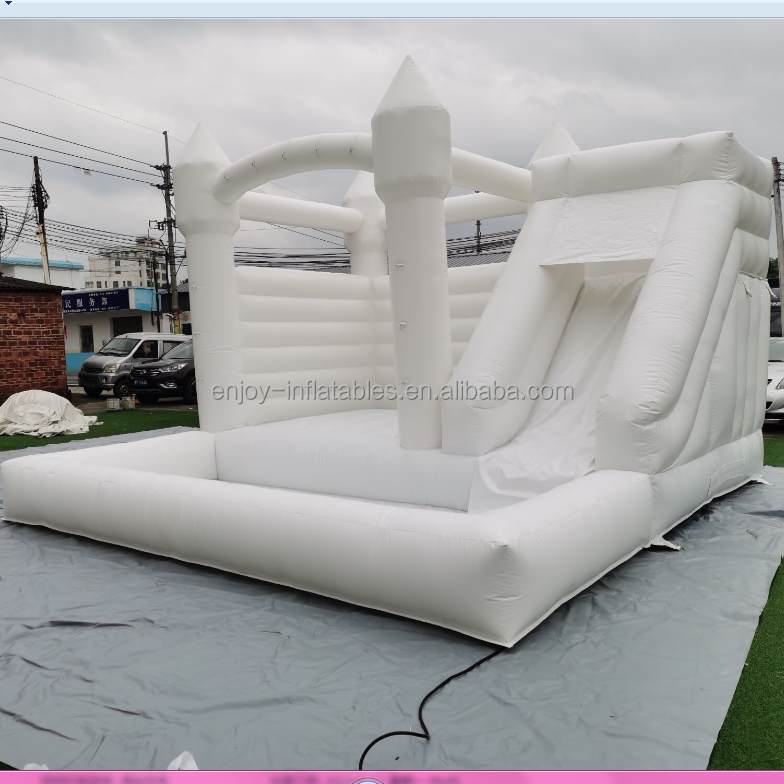 Wholesale Commercial Kids Bounce House with Slide Castillos Juegos Inflables Water Combo Bouncy Jump Castle Inflatable Bouncer