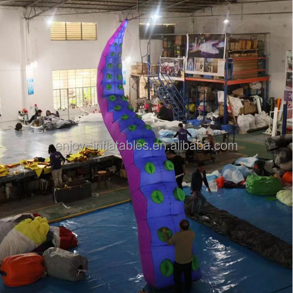 Advertising Inflatables 5 M Giant Inflatable Octopus Tentacles Model Ocean Decoration Inflatable Character Toys For Decoration