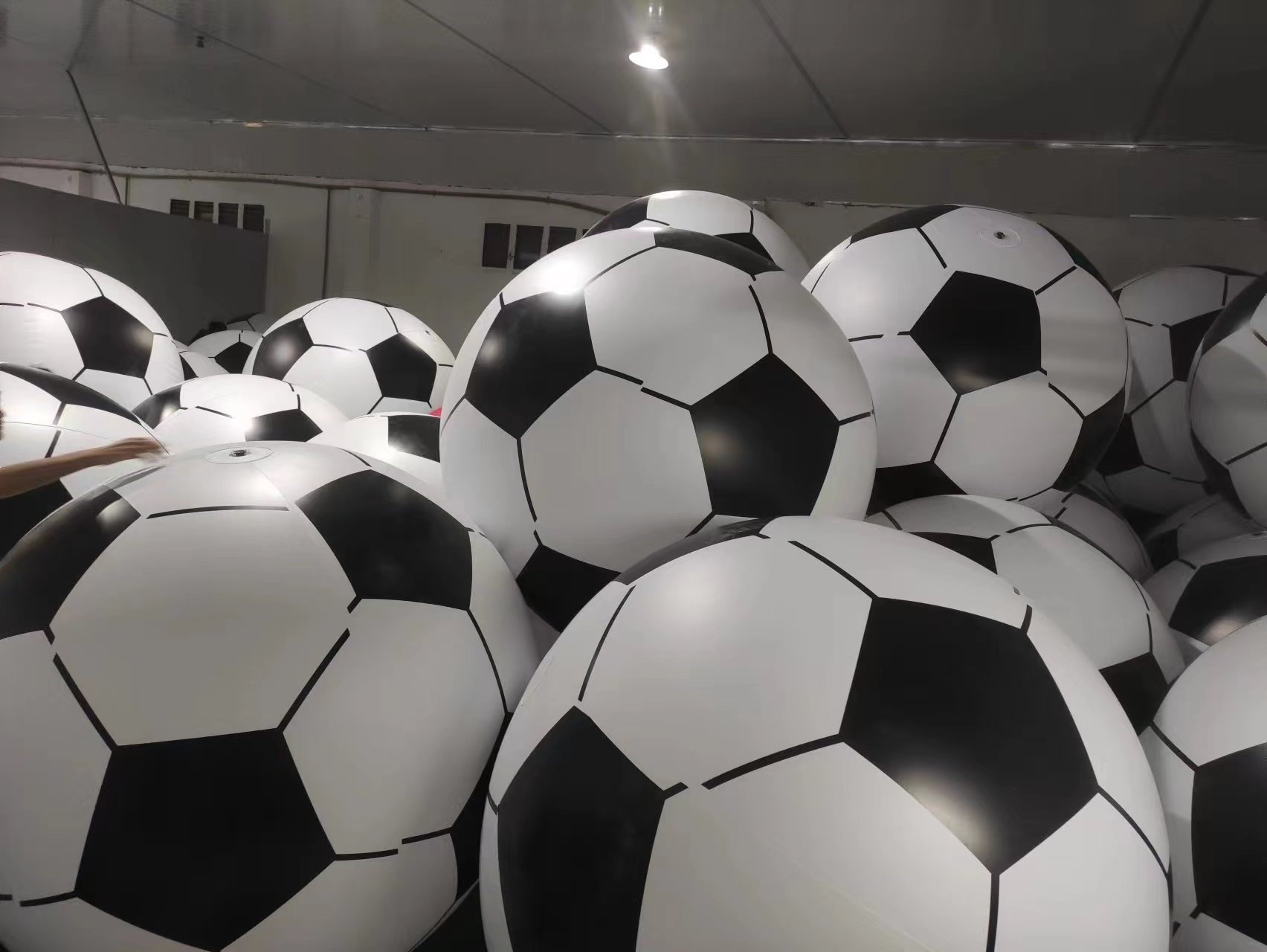 Custom Football Inflatable Balloon/Big Air Soccer Ball