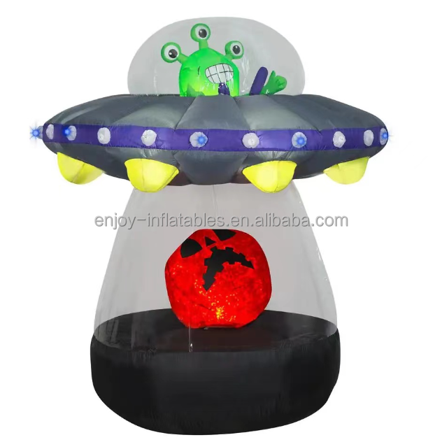 Ceiling Science Exhibition Hall Decoration Inflatable Alien Flying Saucer Models,Giant Inflatable Ufo