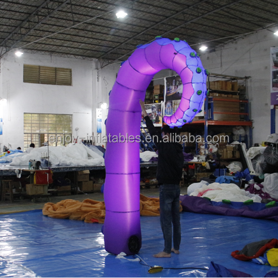 Advertising Inflatables 5 M Giant Inflatable Octopus Tentacles Model Ocean Decoration Inflatable Character Toys For Decoration