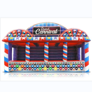 Led 4 In 1 Inflatable Grand Carnival Midway Carnival Booth Game Inflatable Sport Game Inflatable Concession Tent