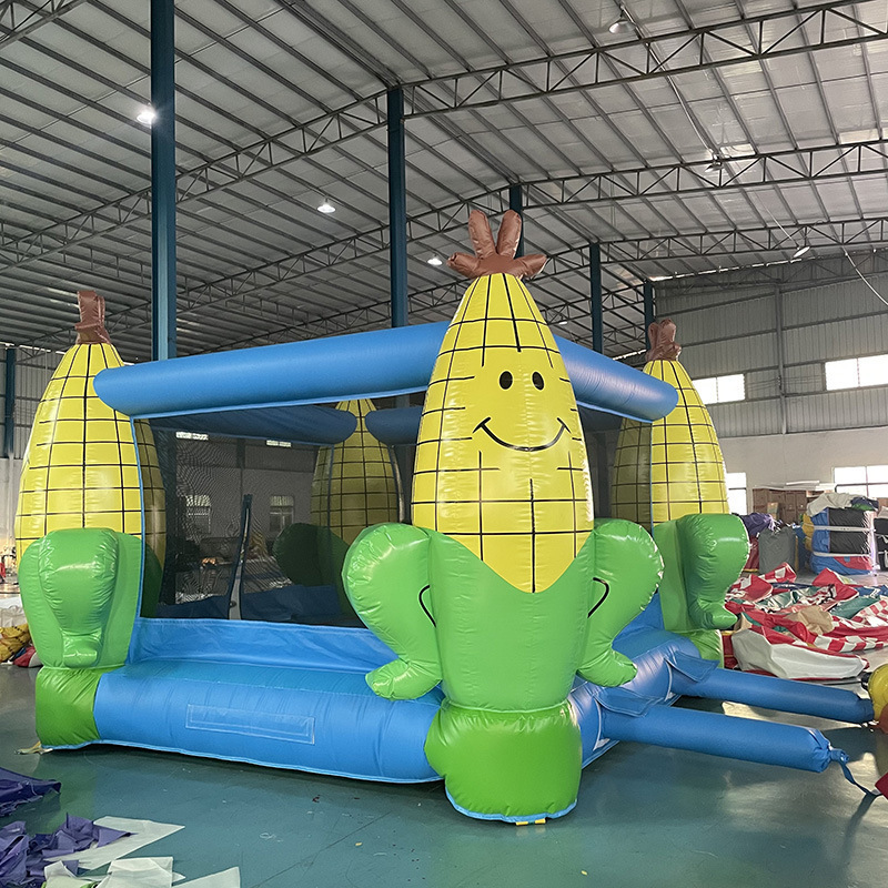 2024 Pvc Inflatable Bouncy Castle Tarpaulin Fabric Material Popular Castle/inflatable Bouncer/ Strawberry Bounce House