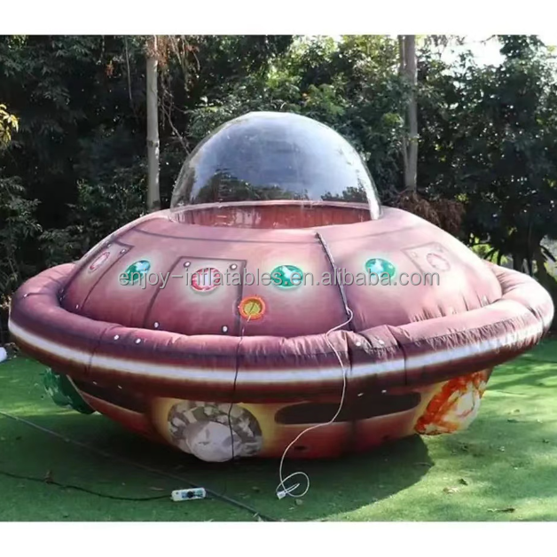 Ceiling Science Exhibition Hall Decoration Inflatable Alien Flying Saucer Models,Giant Inflatable Ufo