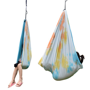 Outdoor Swing Cotton Maximum Elastic Swing Yoga Hammock Indoor Swing for Men Women Gift Hammock Chair