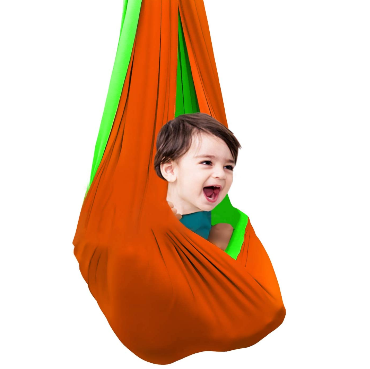 Sensory Swing Indoor 360 Swivel Hanger Hardware Double-Layer  Hammock Swings for Kids to Play