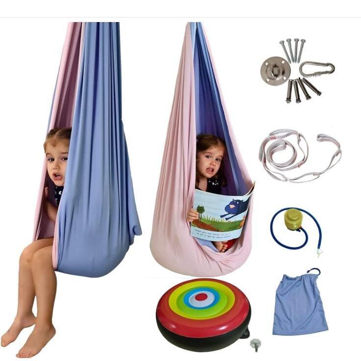 Hammock Swings Sensory Equipment Mesh Therapy Sensory Swing for Kids