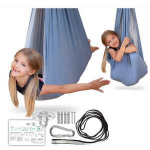 ENJOY high quality awesome Sensory swing vestibular input Therapy yoga Hammock Swing for Kids