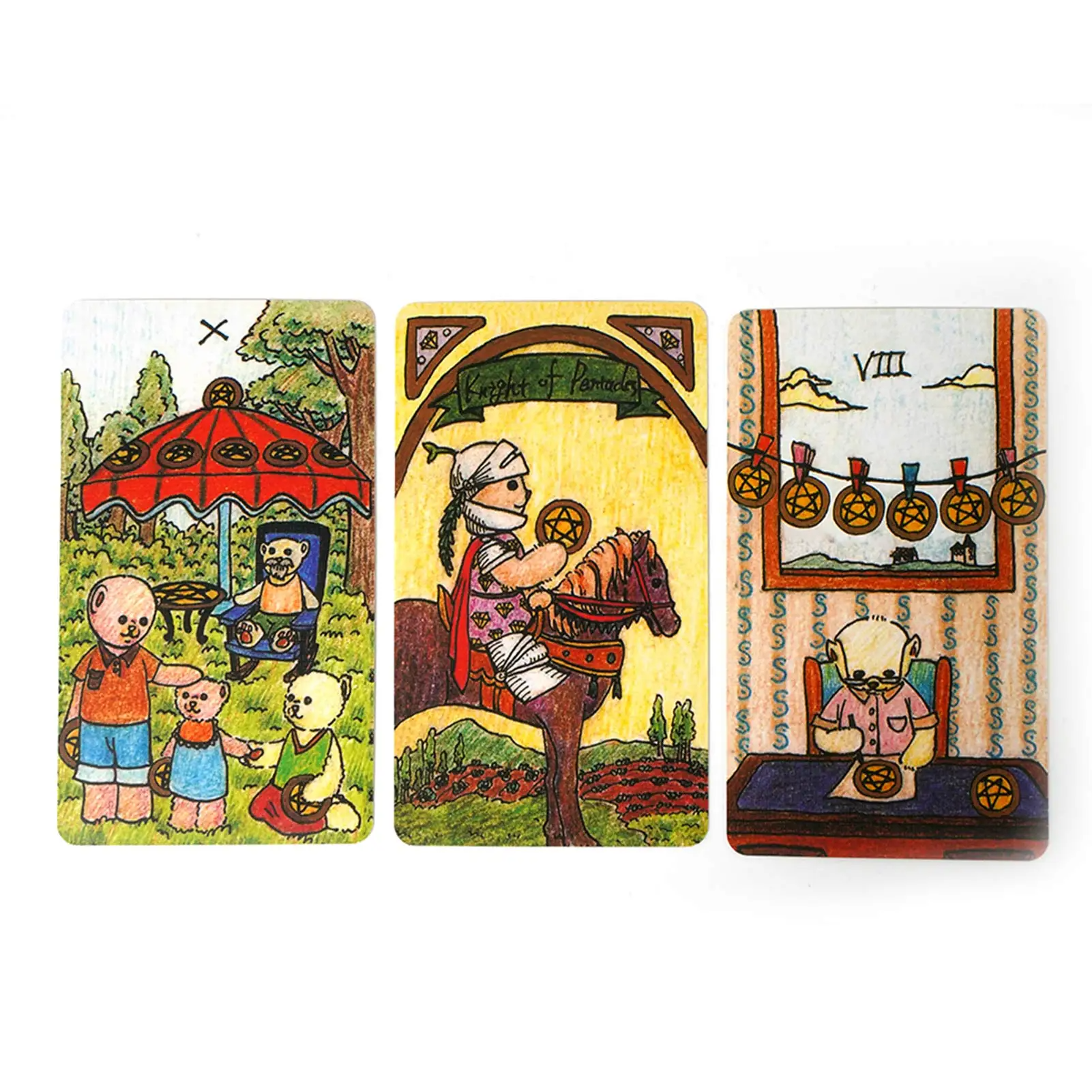 Muppets Bear Tarot Cards Deck With Box English Version Tarot Cards Fortune Telling Toy Board Game Entertainment Games