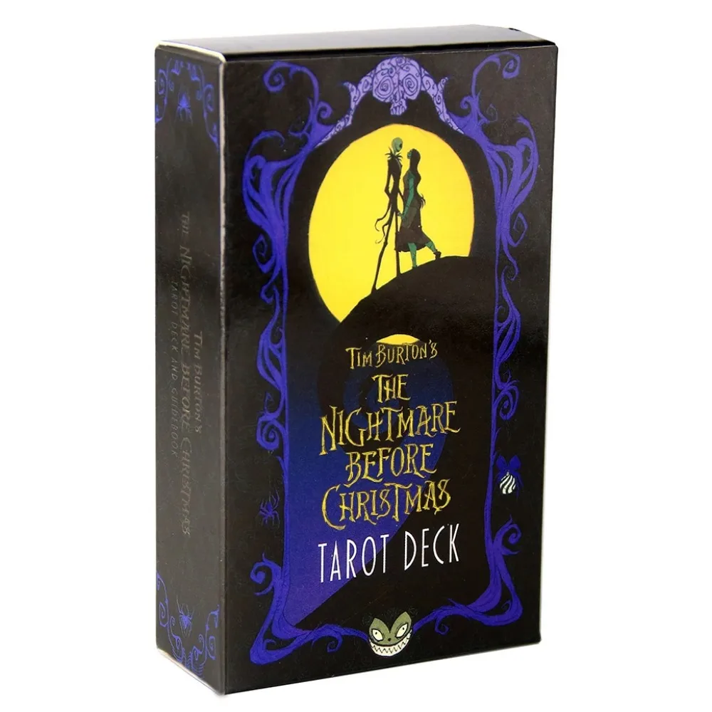 12x7 Big Size The Nightmare Before Christmas Tarot Deck Cards And Guidebook Explore Your Past Present And Future From Halloween