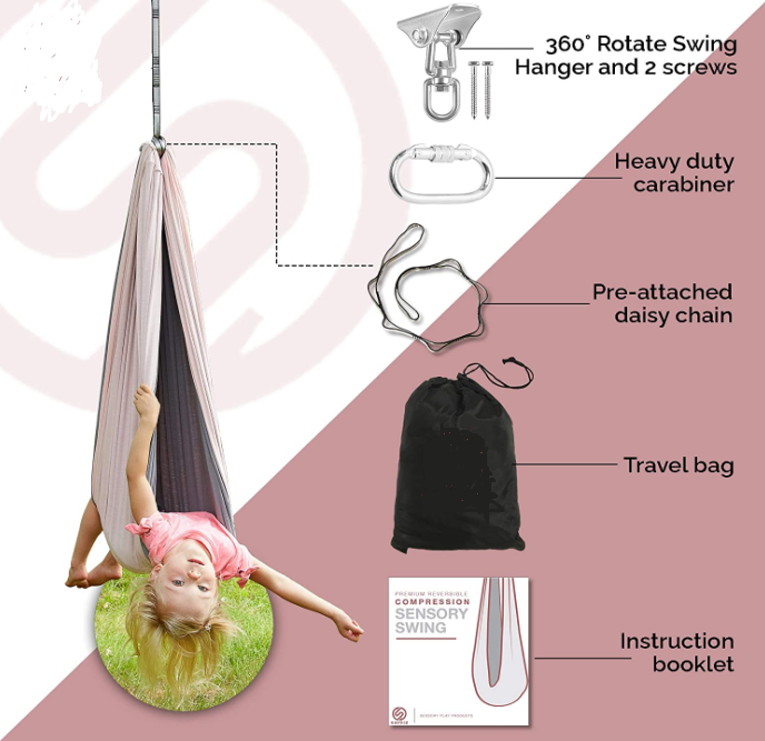 Autism and Sensory Integration Special Needs Sensory Cuddle Swing Hammock