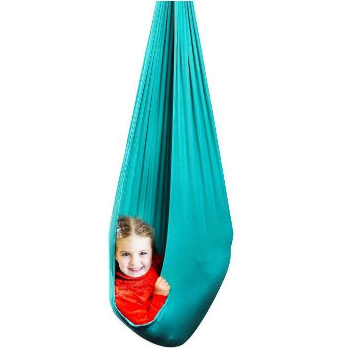 Indoor or outdoor hanging kids chair therapy sensory integration swing set hammock