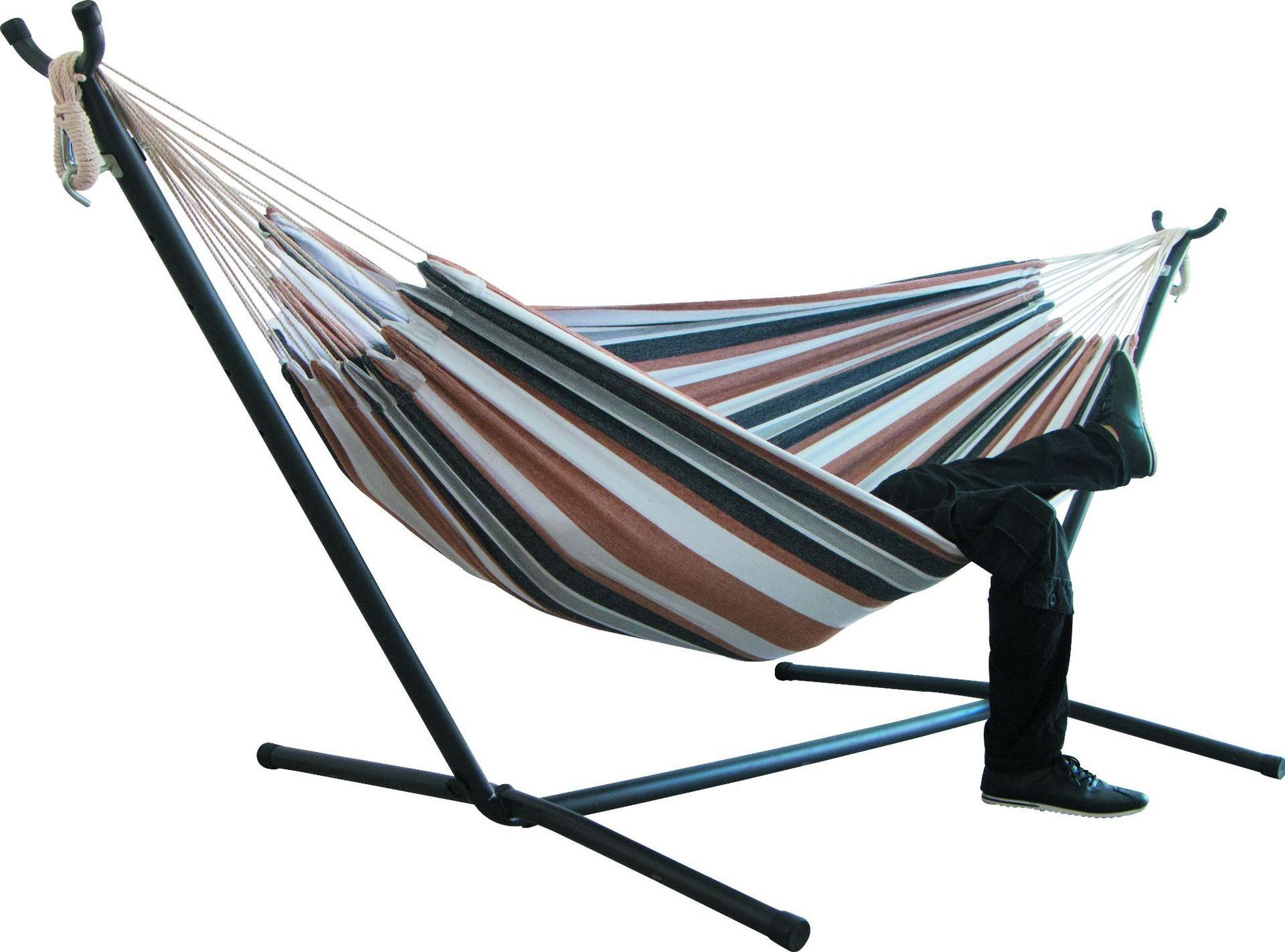 Wholesale Cotton Hammocks Swings Outdoor Garden Camping Hammock with Stand